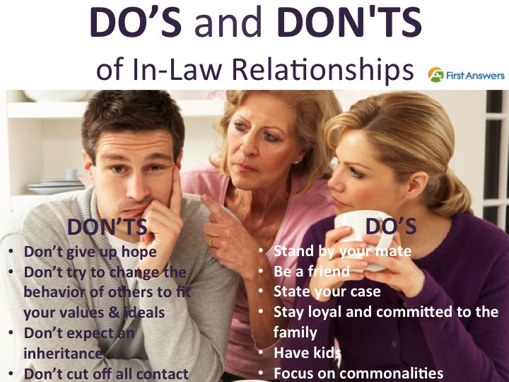 Common marriage problems How to deal with inlaws Blog