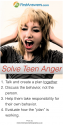 Solve teenage anger and aggression